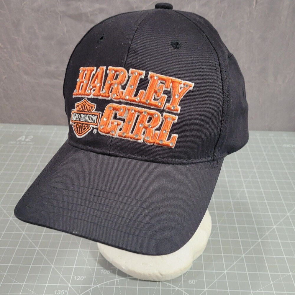 Harley Davidson Hat HARLEY GIRL w/ Bling New Orleans French Quarter StrapBack